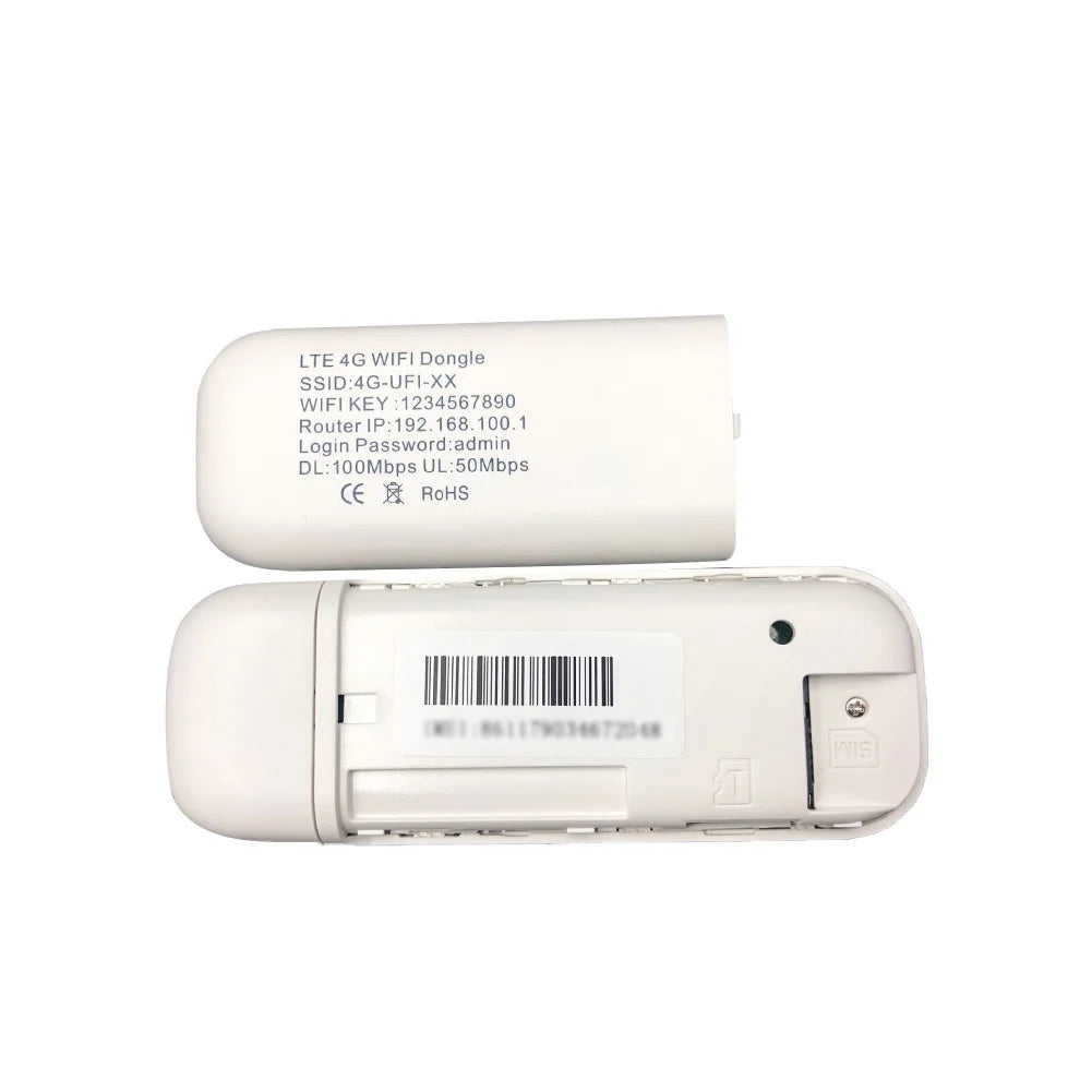 4G/5G Mobile WIFI Router 150Mbps 4G LTE Wireless USB Dongle Modem Stick Sim Card Pocket Hotspot WiFi Broadband for Home Office.