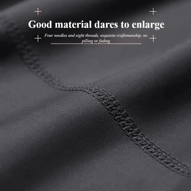 Fashion Breathable Running Sports Suit Men's Fitness Clothes All-Seasons Professional Morning Running Clothes Quick Dry Training.