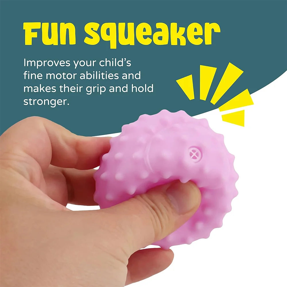 6PCS Textured Balls for Baby Sensory Play 6-12 Months, Activity Multi Soft Ball, Montessori Shower Toys for Toddlers 1-3 Years.