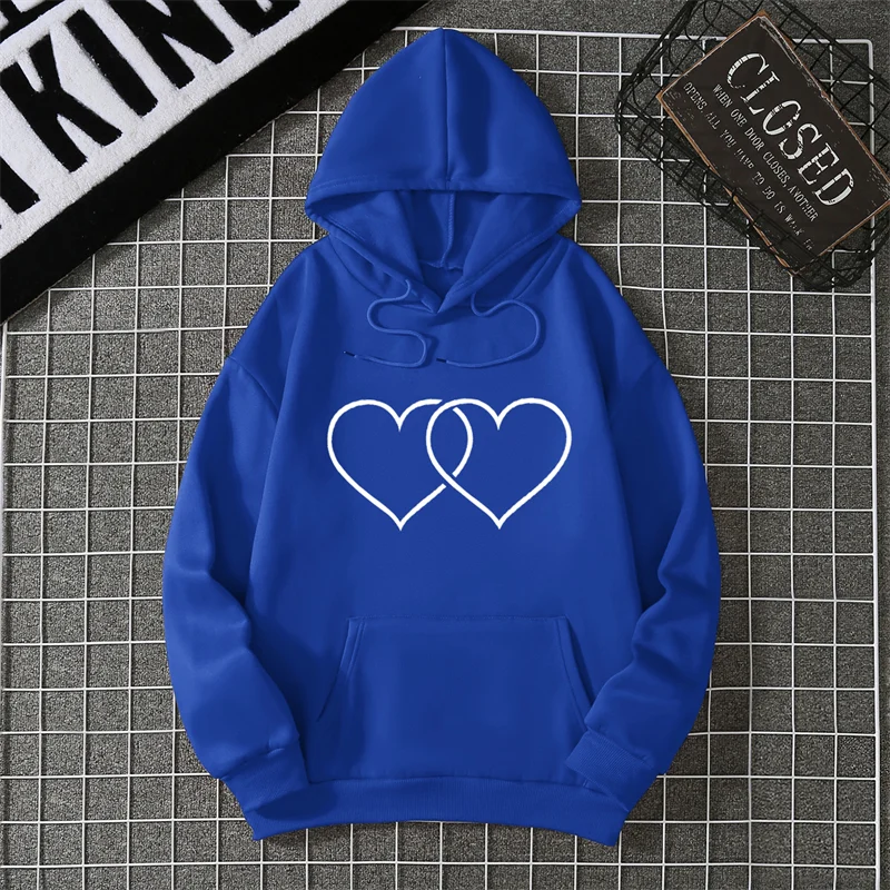 2025, Winter, neuer Damen-Kapuzenpullover, High Street, Unisex-Stil, Doppeltaschen, Sweatshirts, Oberbekleidung, Übergröße, Damenbekleidung CYXX246.