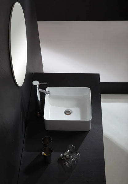 Weiße Waschbecken Licht Luxus Bad Armaturen quadratisches Waschbecken nach Hause runde Küchen spüle Toilette Waschbecken