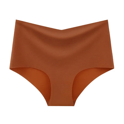 3PCS SET High Waist Panties Ice Silk Seamless Panty for Women Plus Size Sexy Comfortable Breathable Underwear S-3XL.