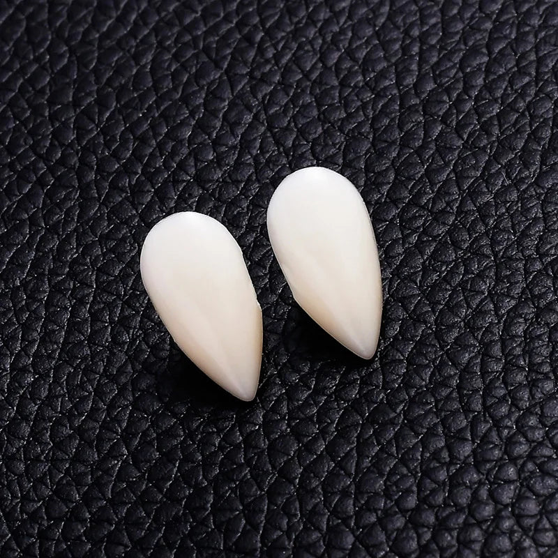 Neue 4 größe Vampire Zähne Fangs Zahnersatz Requisiten Halloween Kostüm Requisiten Party Favors Urlaub DIY Dekorationen horror erwachsene für kinder.