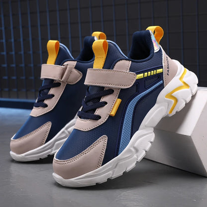 Kids Casual Boys Shoes Soft Sole Kids Shoes Non-slip Sneakers Shoes Outdoor Student's Children Pink Girls Sport Walking Footwear.