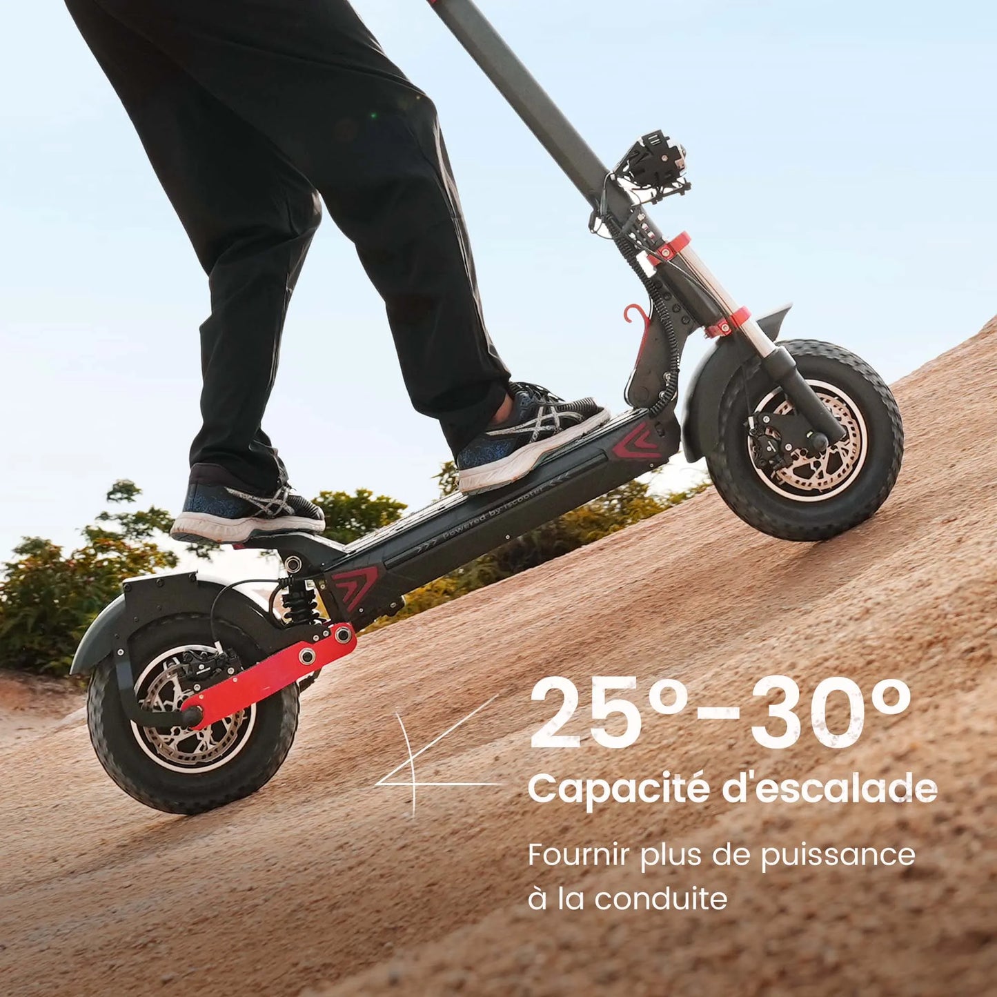 iScooter iX8 12 inch Electric Scooter 2400W Dual Motor Off Road E-Scooter 20Ah 60km/h Scooters 70km Max Range Foldable EScooters.