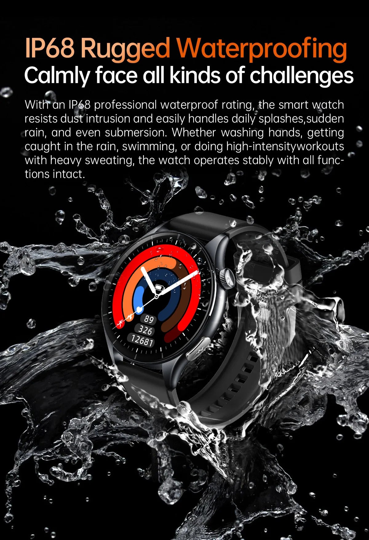 2025 New For HUAWEI Health MonitorUric Acid Blood Pressure Blood oxygen Body Analysis Smart Watch ECG+PPG Clock Smartwatch Men