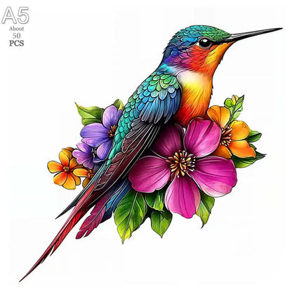 Medium Difficulty Jigsaws for Kids Adult Animal Puzzle Wood Beautiful Bird Owl Cat Wooden Puzzle Home Deco Holiday Gifts