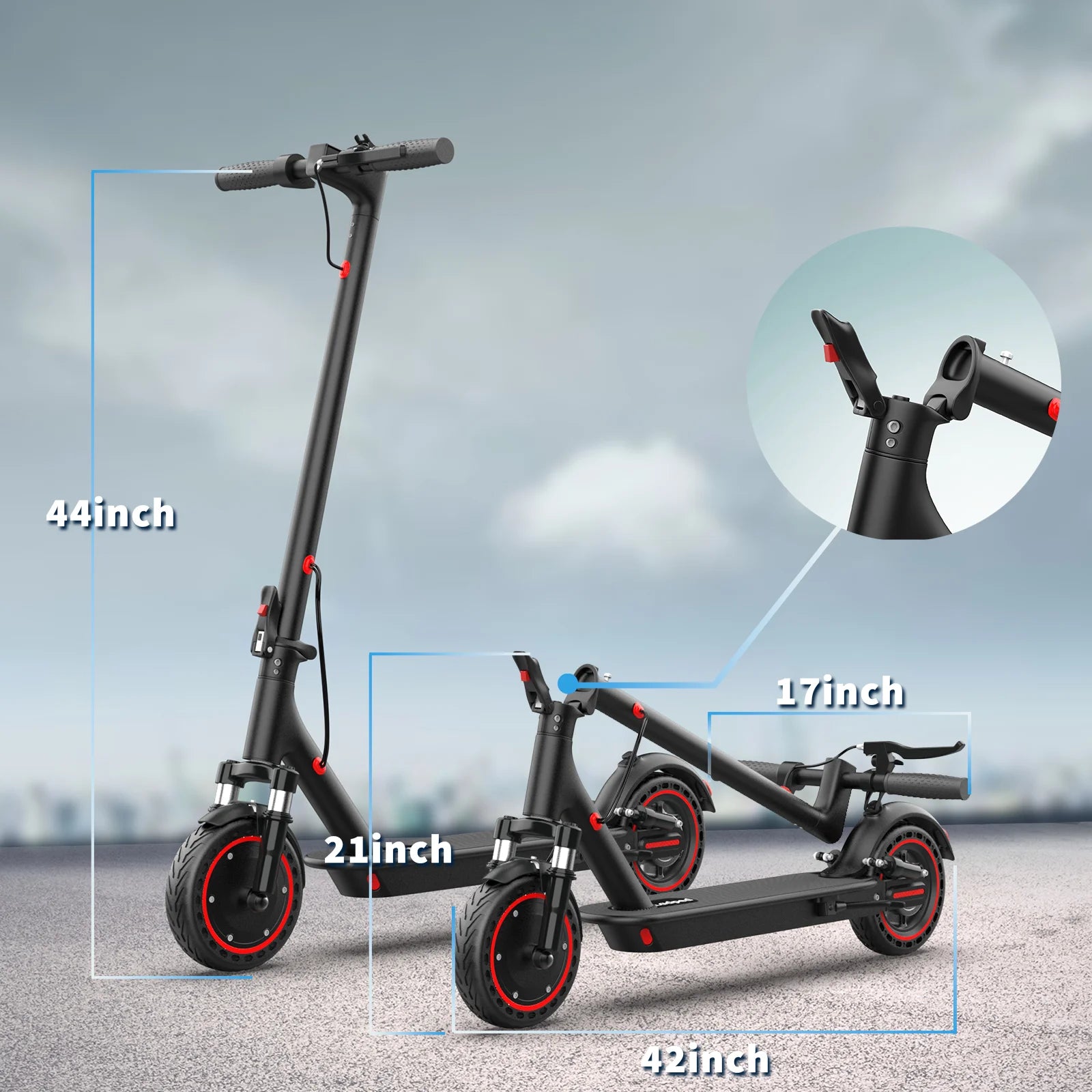JUICEASE M365 P7 Electric Scooter 35KM Range 600W Powerful Motor 20°Climbing 36V 10.5AH with Turn Signal Escooter Christmas Gift.