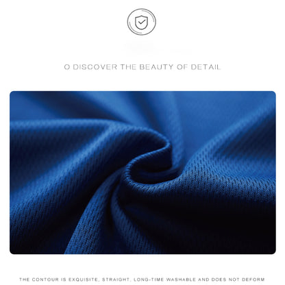 Men's Summer Exercise Trainning T-shirt High Quality Breathable Quick Dry Short Sleeved Top Marathon Gym Fitness Basketball Tees.