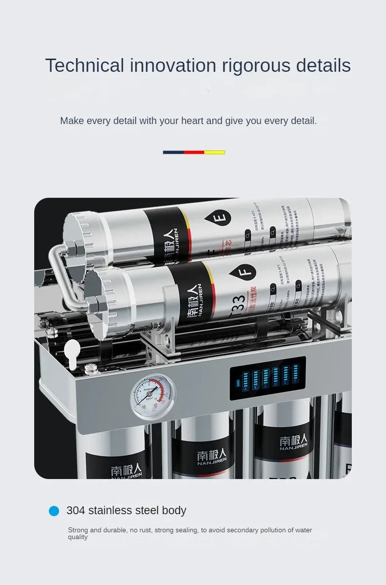 Stainless Steel Kitchen Direct Purifier Tap Water Faucet Filter Ultrafiltration Magnetized Water Machine Filtro De Agua.