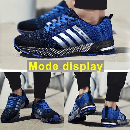 Fashion Sneakers Men Shoes Casual Chunky Breathable Basketball Shoes Light Plus Size Summer Non-slip Run Sports Vulcanize Shoes.