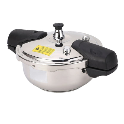 1.8L Stainless Steel Pressure Cooker Explosion Proof Stew Pot For Gas Stove Induction Cooker.