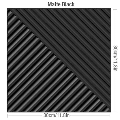 12pcs 30cm house wall renovation stereo 3D wall panel non-self-adhesive 3D wall sticker art tile wallpaper room bathroom ceiling