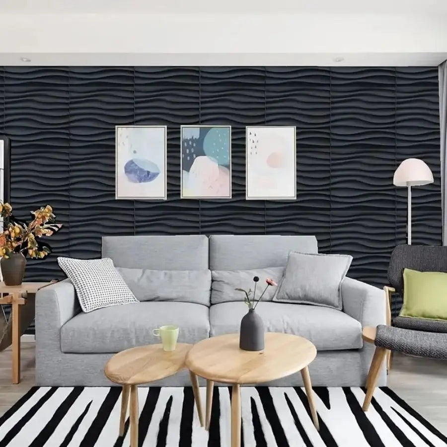 12pcs/20pcs 3D textured wall panels for indoor wall decoration,suitable for living room hall bedroom hotel office,30cmx30cm