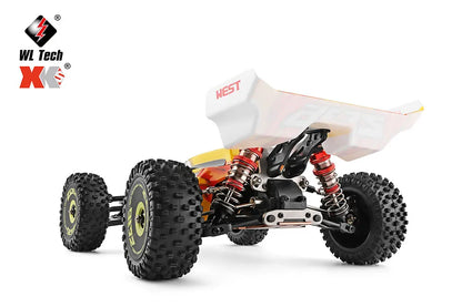 WLtoys 144010 144001 75KM/H 2.4G RC Car Brushless 4WD Electric High Speed Off-Road Remote Control Drift Toys for Children Racing