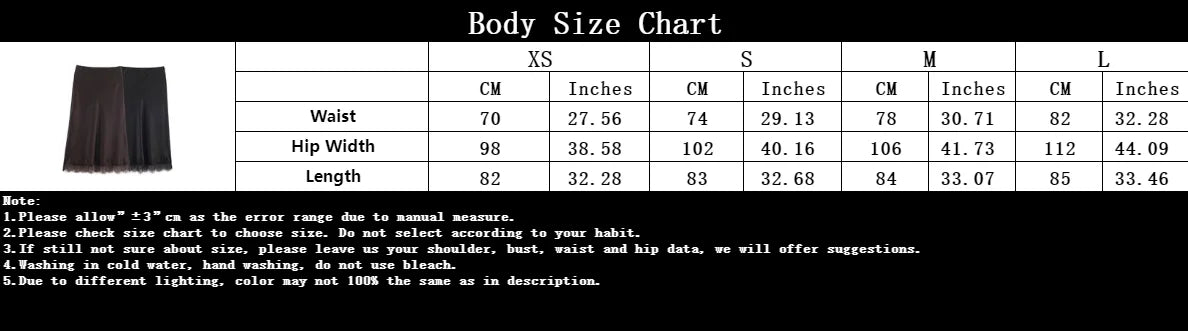 KONDALA Women Elegant Luxury Satin Lace Brown Black Skirt Long Straight Skirt 2025 New Spring Autumn Fashion Party Mujer Skirt.