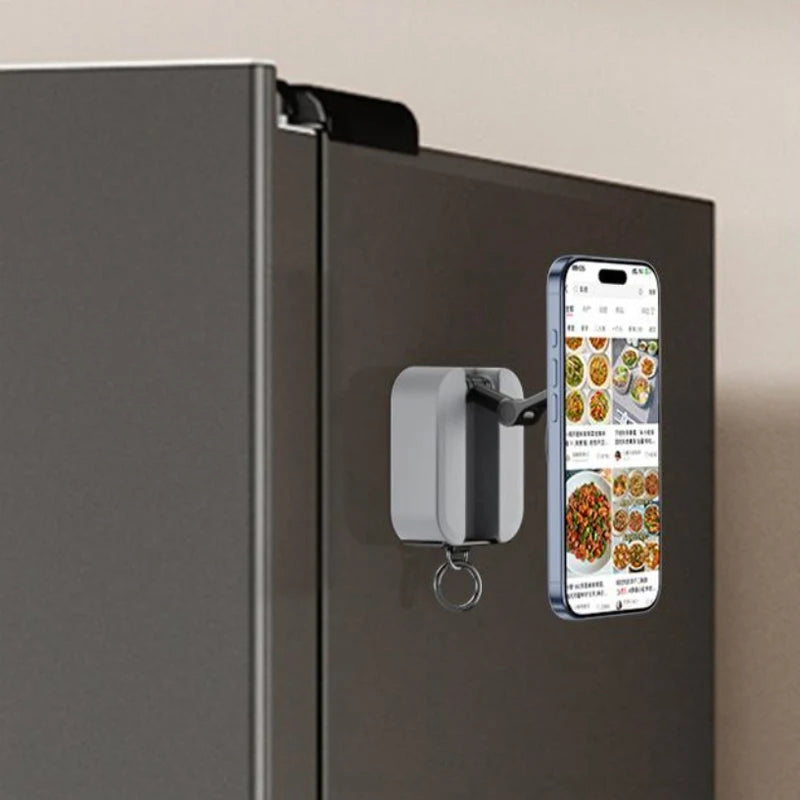 2026 Magnetic Phone Holder Airplane High Speed Rail Stand Portable Desktop Multi functional Travel Fitness Vlog Kitchen Live.