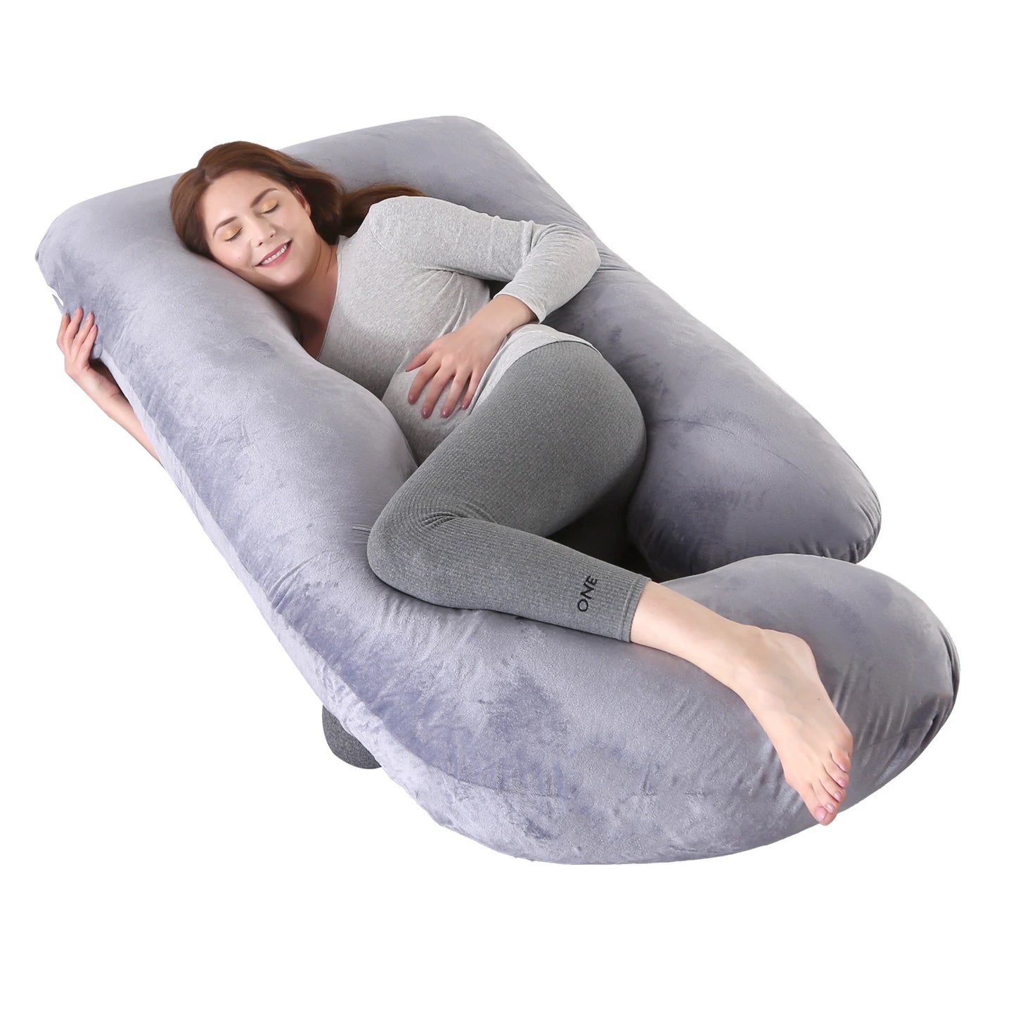 Pregnancy Pillows for Sleeping, G Shaped Full Body Maternity Pillow with Removable Cover - Support for Belly for Pregnant Women.