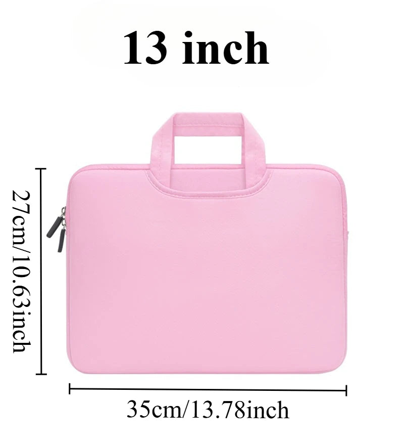 13/14/15/15.6Inch Laptop Handbag Computer Bag Front Pocket Can Hold Power, Mouse, Large Space Computer Handbag.