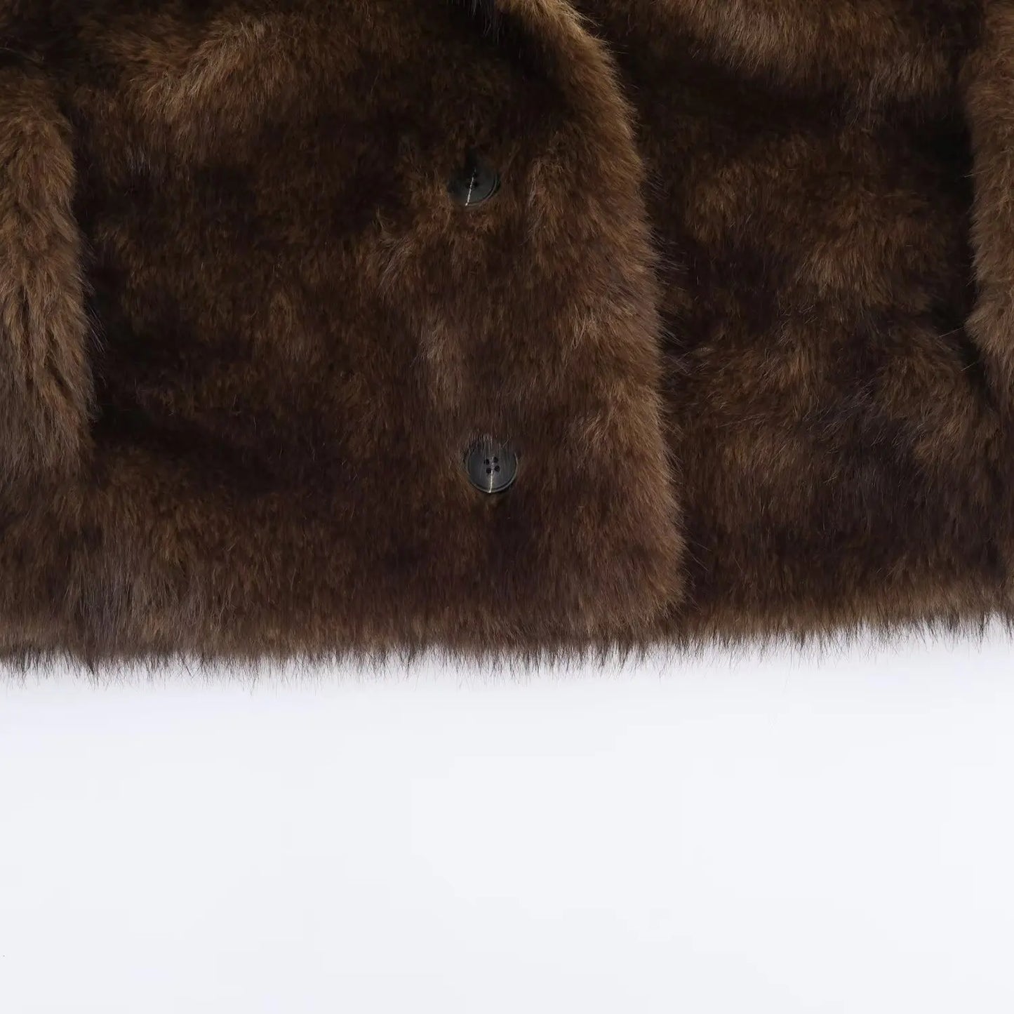 2025, Winter-Damen-Street-Fashion-Kunstpelzjacken für Damen, lange Ärmel, doppelseitig, dick, warm, neue Freizeitmäntel