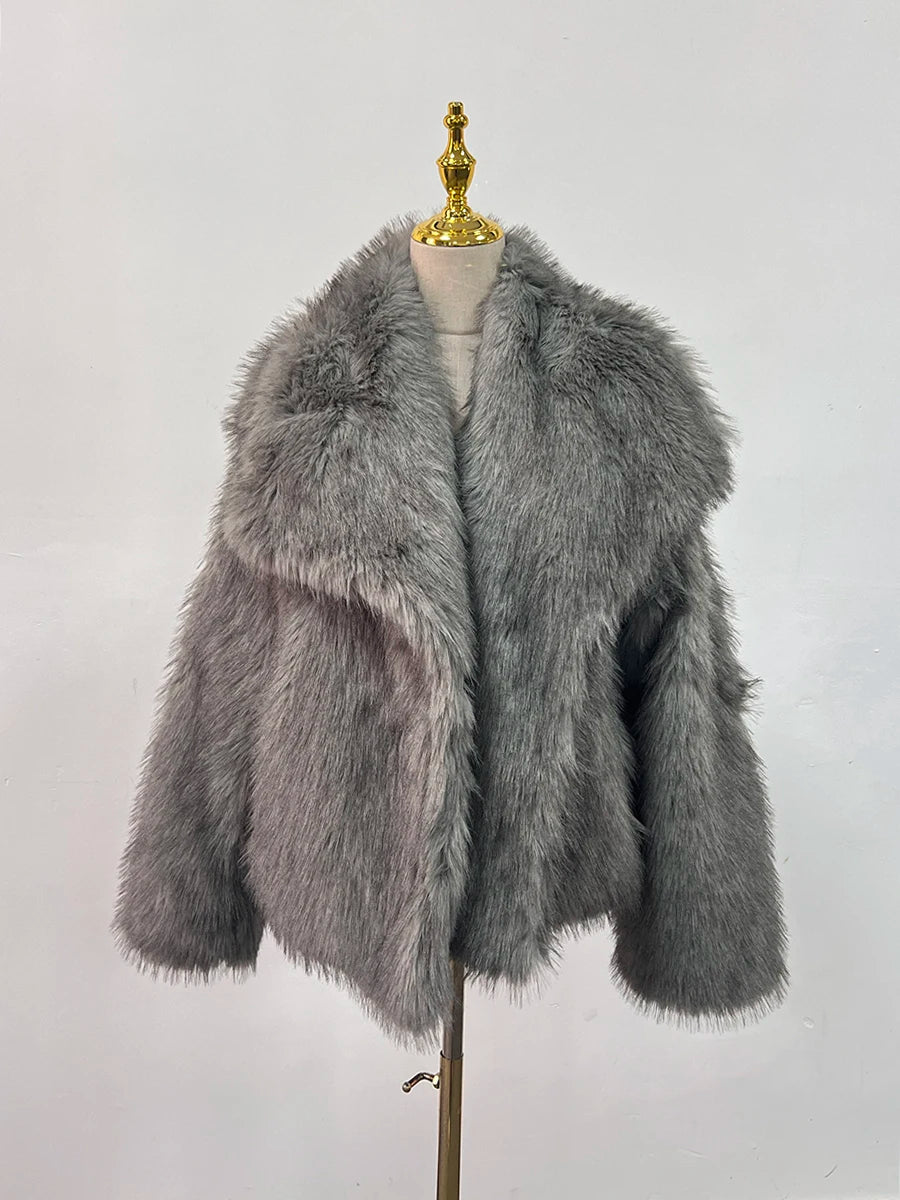 TWOTWINSTYLE Solide Temperament Jacken Für Frauen Revers Langarm Patchwork Tasten Designer Mäntel Weibliche Mode Stil Kleidung