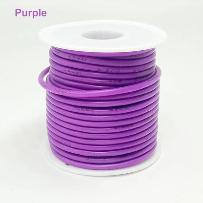 Soft Silicone Wire 16awg 18awg 20awg 22awg 24awg 26awg 28awg 30awg Stranded Tinned Copper High Temperature Cables.