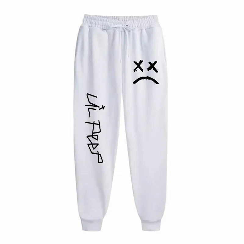 2024 New Running Jogging Pants Lil Peep Cry Baby Men Soft Bodybuilding Joggers Sweatpants Long Trousers Sport Training.