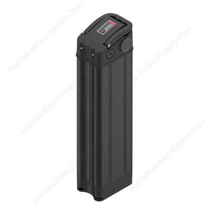 Silver Fish 36V/48V/52V/60V 10Ah 12Ah 15Ah 20A removable Lithium battery pack built-in BMS For 250W-1800W Folding E-two wheeler.