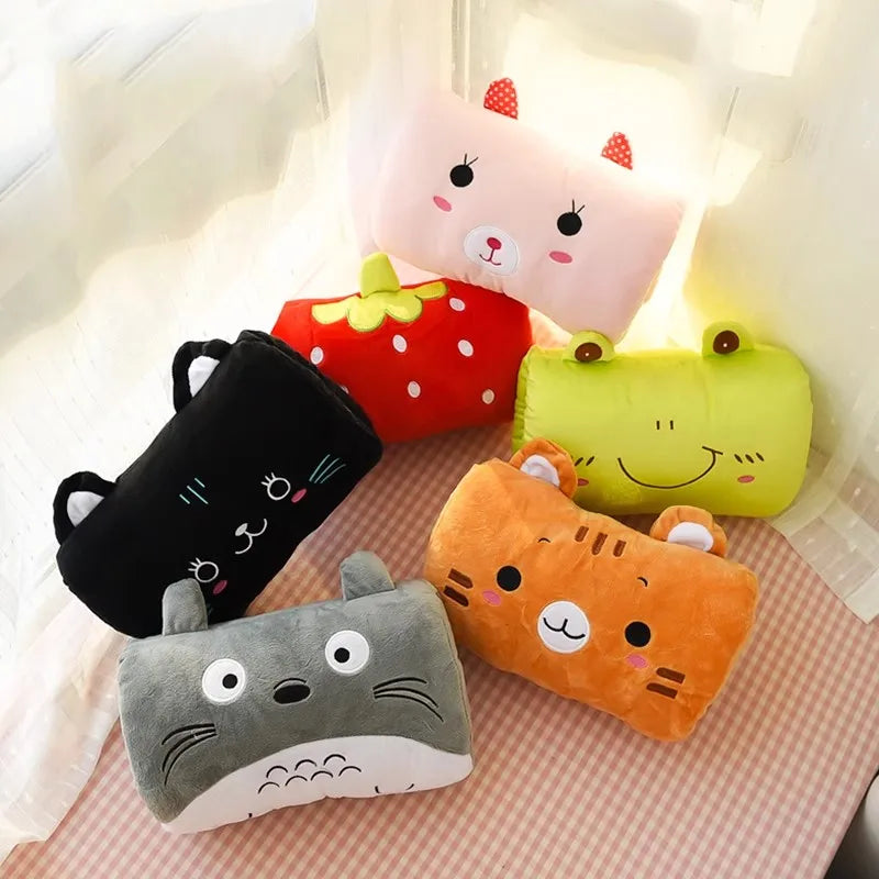 kids cute gift winter cartoon plush suho hand pillow hand warmer, weak hero class 1 arm pillow, Children's Gift.