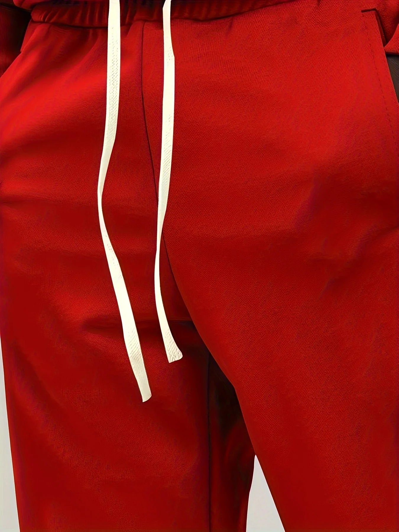 2025 Europe and the United States Spring and Autumn Outdoor New Leisure Men's Sports Suit Color Contrast Outdoor Men's 2 Pieces