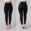 2021 NEW HOT SALE Women Denim Skinny Jeggings Pants High Waist Stretch Jeans Pure Color Slim Pencil Trousers боди женское.