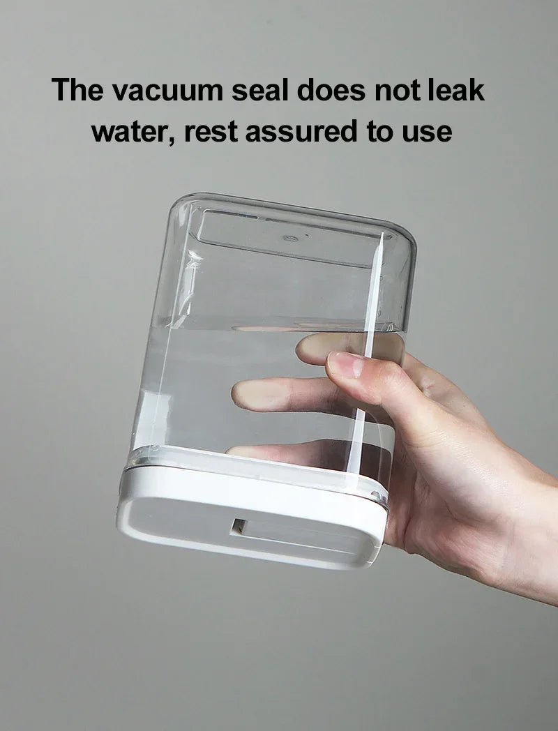 Pasta Storage Box Transparent Plastic Grain Seal Tank Spaghetti Storage Container Moisture-Proof Snack Jar Kitchen Food Tank.