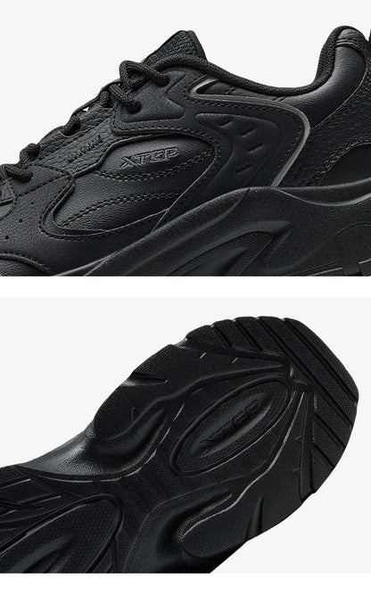 Xtep Women's Casual Shoes 2024 Winter Trendy Retro Durability Comfortable Sneakers Stability Sports Shoes 876418320008