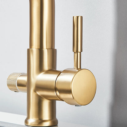 Filter Kitchen Faucet Stream/Shower Mode Water Outlet 360 Rotate Deck Mount Tap Drinking Water Flexible Sprayer Crane