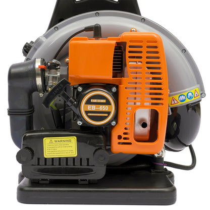 65cc 2-Takt Benzin Rucksack Blatt luftgekühltes Gebläse kommerzielles Gartenhof Werkzeug 2,7 kW U/min