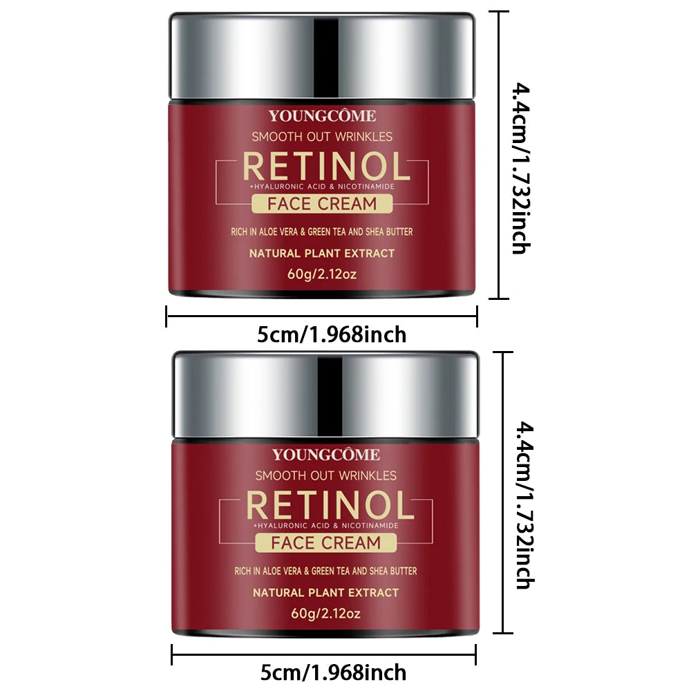 Retinol  Lifting Firming Cream Repairing Moisturizing Nourishing Cream Brightening Skin Facial Cream Anti-Aging Face Skin Care.