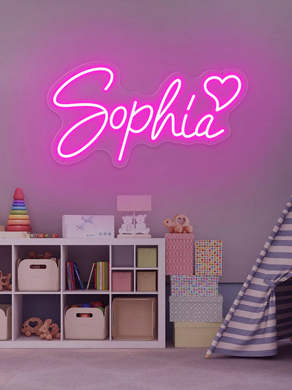 Custom Neon Sign Led Name Light for Kids Name Custom Signs Teenage Gift Led Neon Sign for Wall Decor Bedroom Decor Personalized.