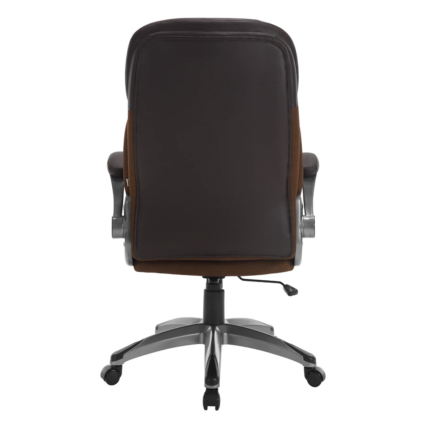 WOLTU Ergonomischer Büro-Computerstuhl mit hoher Rückenlehne, höhenverstellbarem, gepolstertem Sitz, Chefsessel aus Kunstleder