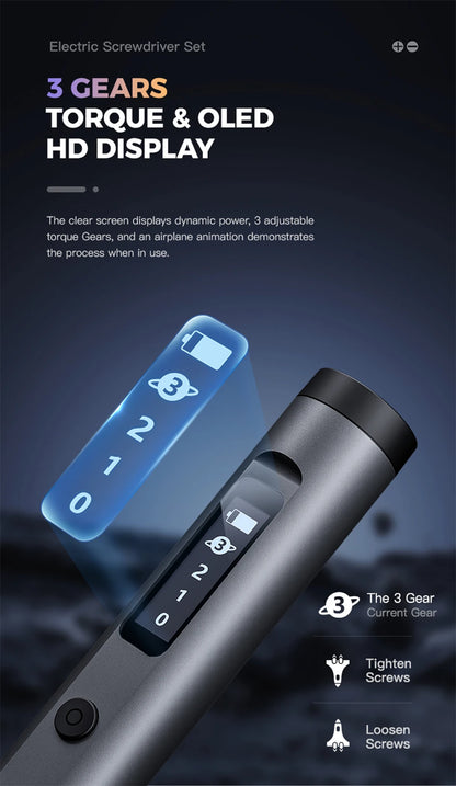 66-in-1-Elektrowerkzeug, wiederaufladbarer Elektroschrauber, Präzisionssets, magnetische kleine Bits für Xiaomi Mobile Phone Repair Toys