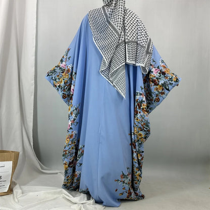 Ramadan Plus Size Abaya Damen Dubai Luxury Islam Arabic Women Muslim Maxi Dresses Clothing Kebaya Kaftan Robe Femme Musulmane