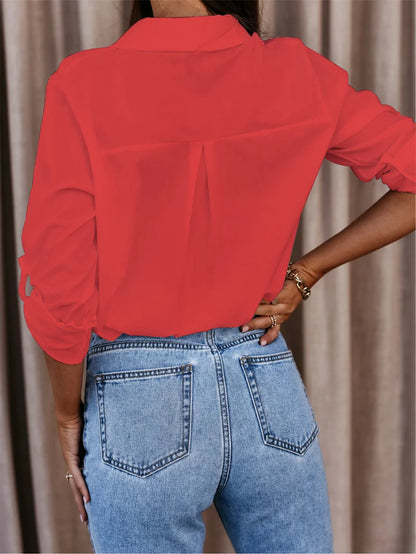 Frauen Bluse Frühling Herbst Langarm Mode Lässig Weiße Shirts Tops Übergroßen Blusen Weibliche Lose Shirts Täglichen Streetwear