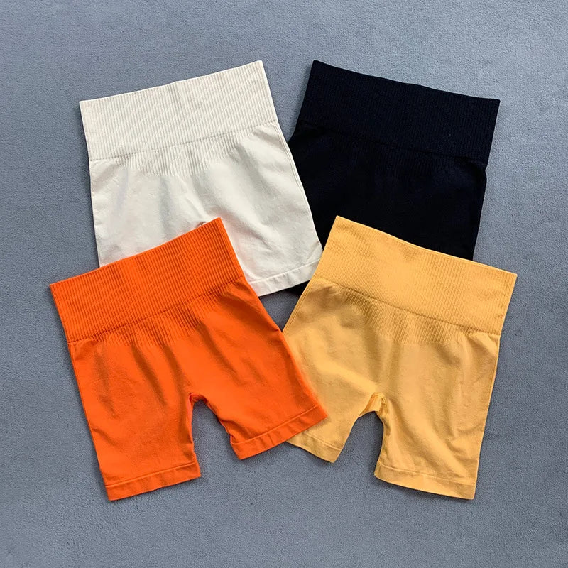 Fitness Yoga Set Seamless Sport Women's Sportswear High Waist Leggings Workout Outfits Two Piece Shorts Sets Womens Gym Clothing.