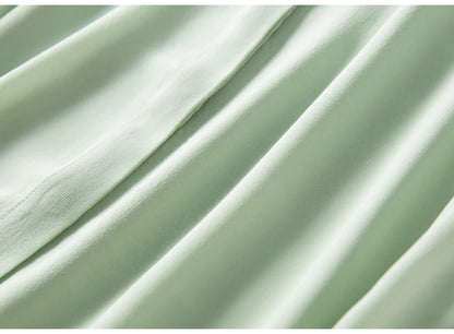 SuyaDream Damen-Seidenhemden, 100 % echte Seide, solide, langärmelige, schicke Blusen mit Knöpfen, 2025, Frühling, Sommer, Büro-Dame-Top, Weiß