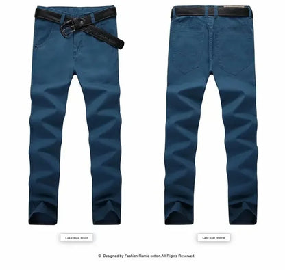 Frühling Sommer männer Hosen Farbe Gerade Bein Hosen Jugend männer Tragen Koreanischen Stil Slims Glättet Silhouette Dünne handel Hosen