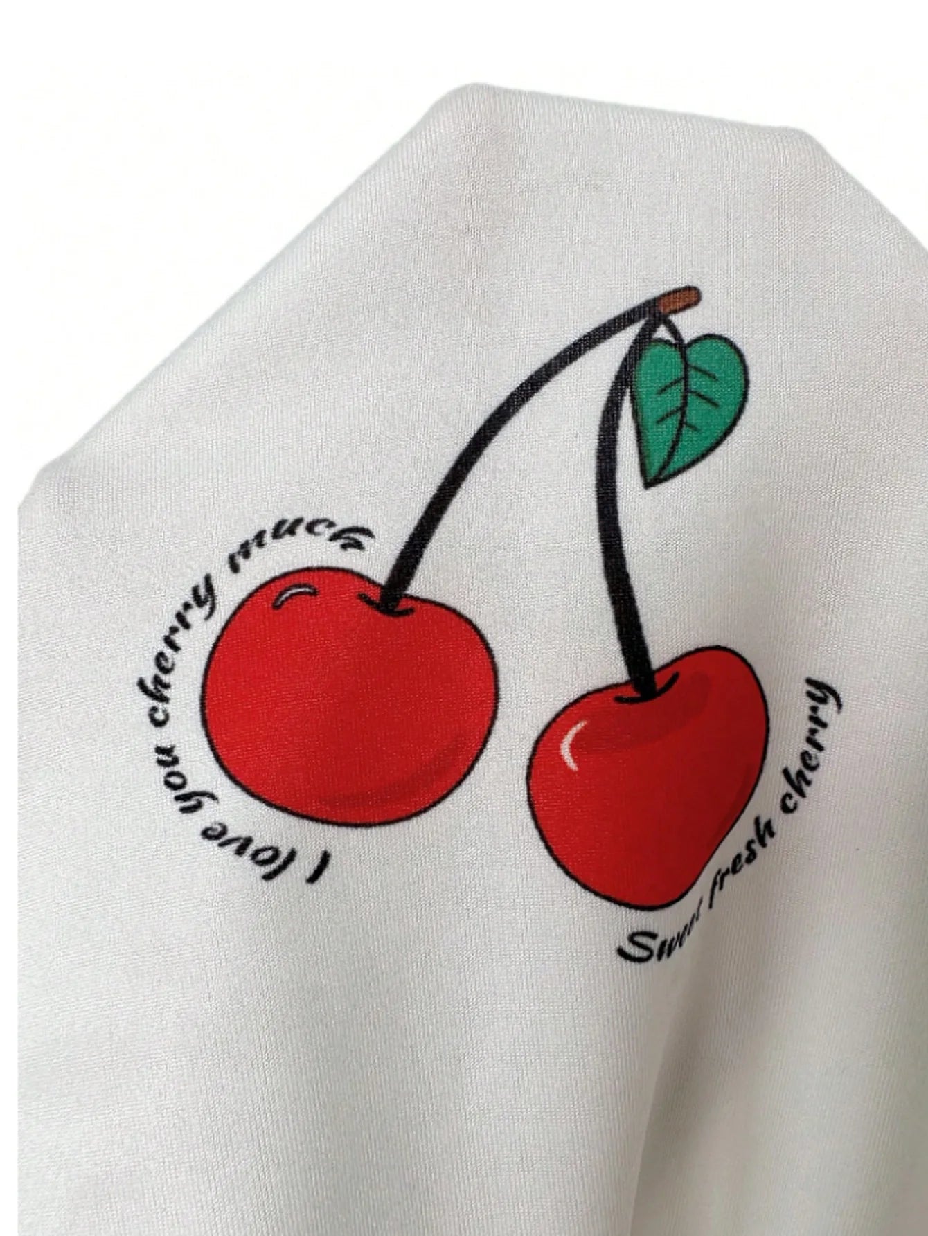 Y2K Coquette Cherry Print Pyjama Set Damen Cami Crop Top Hosen Zweiteilige Nachtwäsche Loungewear Sommer Frühling Herbst Outfits.