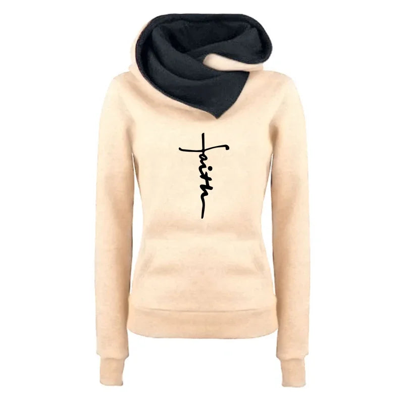 Womens Sweatshirts Fashion Casual Hoodies Clothing High Quality Jogging Pullovers Sports Long Sleeve Print Luxury Versatile Top.