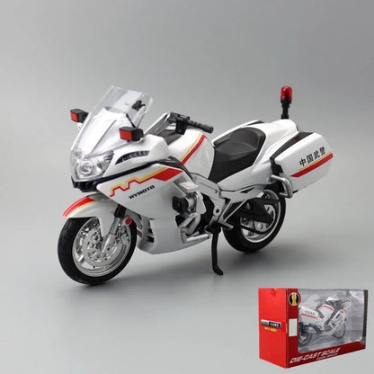 Simulation 1:12 State Guest 650G Motorcycle Model State Guest Guard Alloy Machine Model Boy Audiovisual Toy Gift.