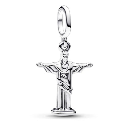 New fashion 100% S925 sterling silver Disney All-Star pendant beads, suitable for the original Pandora bracelet, women's fashion