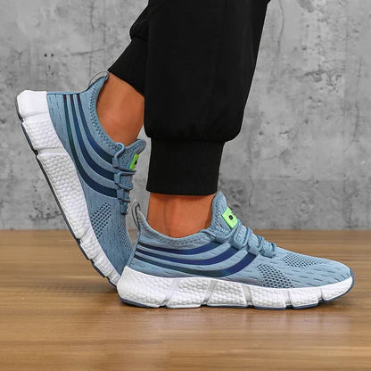 Men’s Sneakers Comfortable Breathable Platform Shoes Summer Man Running Shoes Breathable Comfortable Fashion Walking Sneakers.