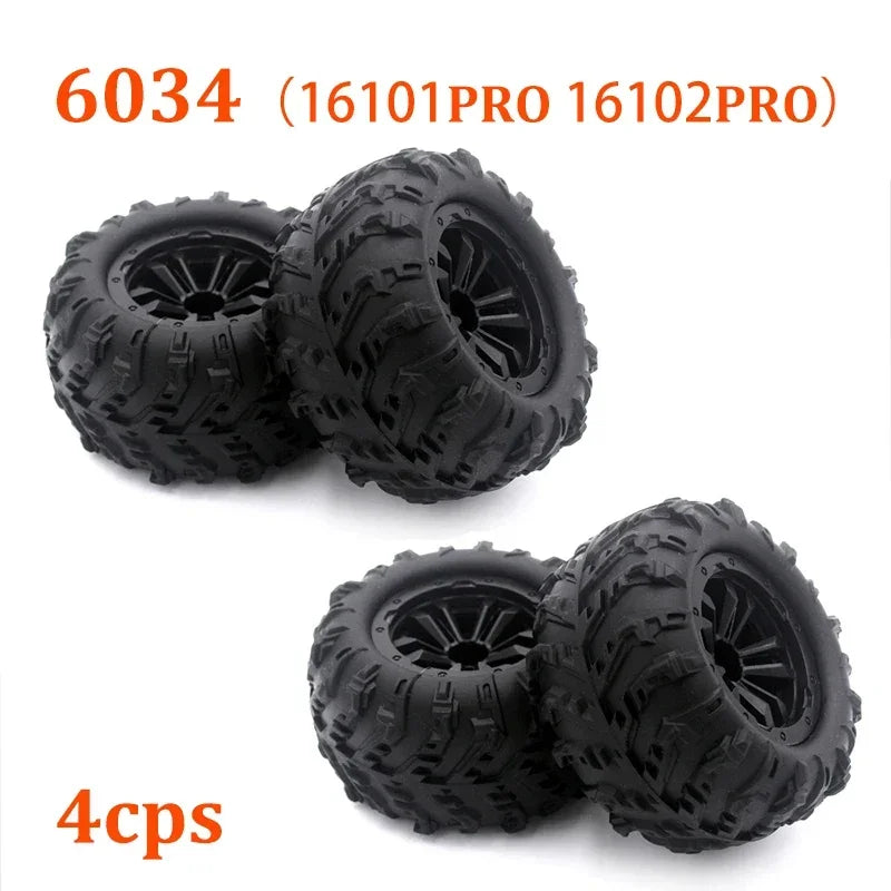 For SCY 16101 PRO 16102 PRO SG116 MAX RC Car Original Parts Drive Shaft Gear Swing Arm Steering Cup Remote Control Tire Motor
